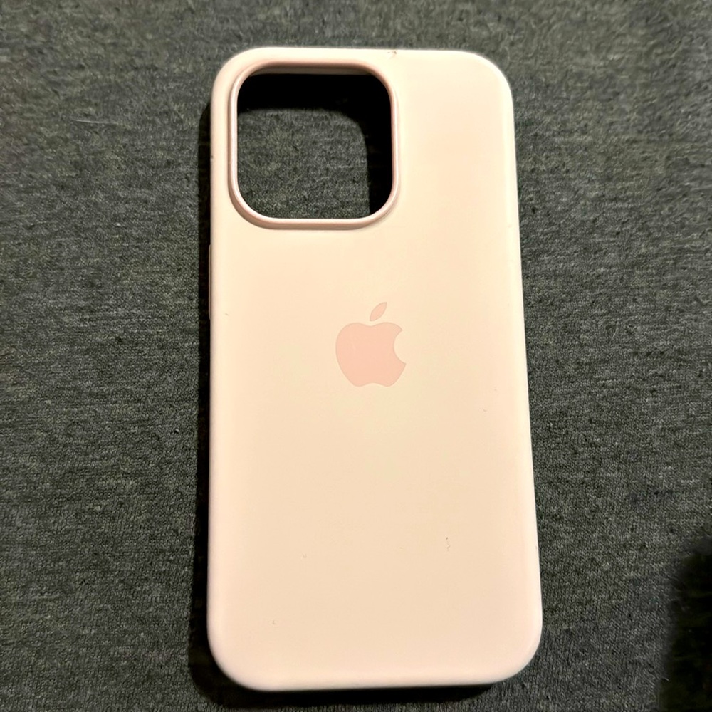 Pink apple silicone case